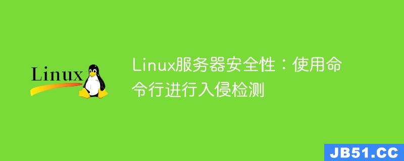 Linux服务器安全性：使用命令行进行入侵检测