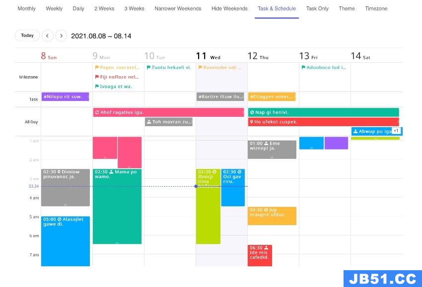 2023年最佳的15个JavaScript日历和事件日历脚本