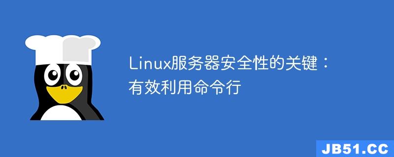 Linux服务器安全性的关键：有效利用命令行